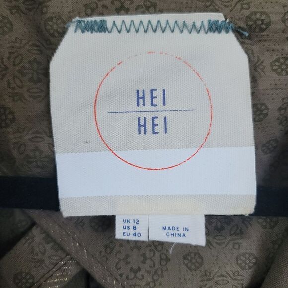 Anthropologie Hei Hei Delaine Blazer Size 8 - Picture 5 of 7